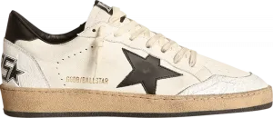 Кроссовки Golden Goose Ball Star 'White Black', белый