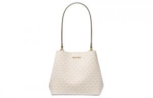 MICHAEL KORS Искусственная кожа Сумка ведро Средний размер Женская Ванильно-белый и Молочно-белый