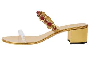 Giuseppe Zanotti Сандалии с маргаритками 40 мм женские