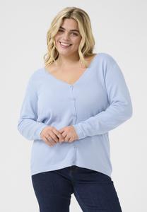 Кардиган FARSIA Kaffe Curve, светло-голубой