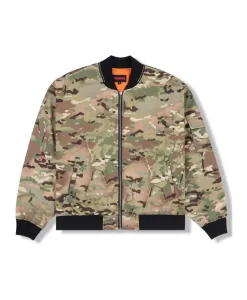 Бомбер с камуфляжным рисунком «драгоценный камень» Pleasures, мультиколор