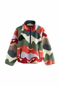 Джемпер Next Fleece jumper, Mountain Print/Green