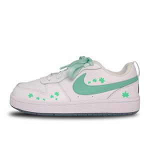 Детские скейтерские кроссовки Court Borough для младших школьников Nike, зеленый