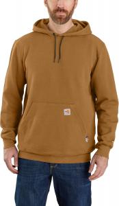 Carhartt мужская огнестойкая толстовка Force Loose Fit Midweight, Carhartt Brown
