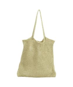 Кэш-кэш Kashkash вязаная сумка из блестящей пряжи