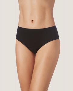 Классические менструальные трусики с высокой впитывающей способностью из экологически чистой соевой ткани ZD, черный