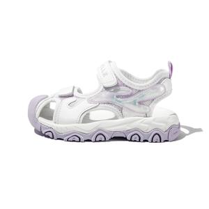 Детские сандалии BELLE, бежевый/фиолетовый