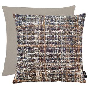 Декоративная подушка Apelt Chalet, ткань жаккардовая - серый/терракотовый - 45 х 45 см