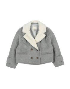 Пальто для девочек Dixie, серый