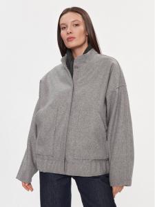 Переходная куртка свободного кроя Noisy May, серый