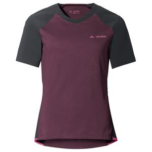 Велосипедный трикотаж Vaude Women's Moab Pro Shirt, цвет Cassis