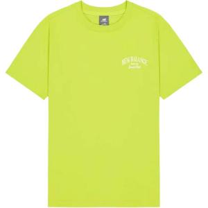 Футболка мужская Sports Club SS25 New Balance, зеленый