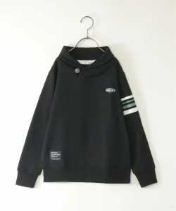 Толстовка с воротником-шалью и пуговицами Concho (120~160 см) Ikka, цвет Black