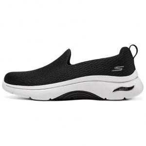 Кроссовки Skechers WOMEN"S GO WALK Lifestyle Shoes Women's Low-top Black, черный/белый