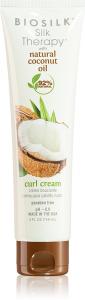Крем для волос Silk Treatment с натуральным кокосовым маслом для волнистых и вьющихся волос Biosilk, 148 мл