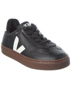 Кожаные кроссовки VEJA Small Volley OT, черный