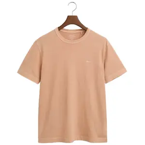 Футболка с коротким рукавом Gant Sunfaded, бежевый