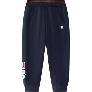 FILA KIDS Детские вязаные спортивные штаны для детей 3-7 лет royal blue