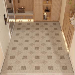 Moon TIME Ковер 80х120 см для прихожей и гостиной, нескользящий, Light Luxury, стиль 5, можно обрезать