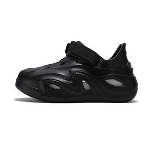 Детские тапочки с нескользящей подошвой, устойчивые к истиранию, дышащие, с низким верхом BOBDOG, черный