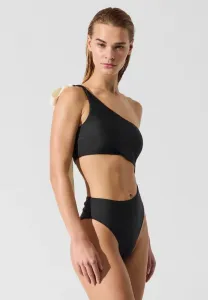 Фирменный купальник с бантом Karl Lagerfeld, Black