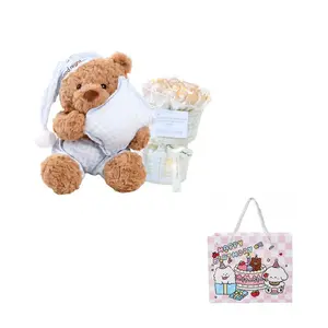 Милый плюшевый мишка пижама кукла 40см высота Pampered Journal