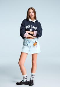 Худи Bershka Hoodie, Royal Blue