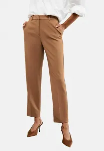 Брюки зауженного кроя, облегающего силуэта. Lipsy, Camel