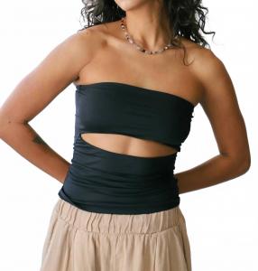 Топ-труба Farra черного цвета Geel