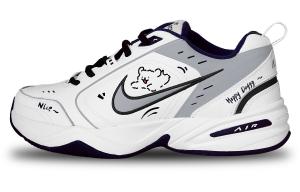 Кроссовки Nike Air Monarch 4 Chunky Sneakers Unisex Low-Top Black