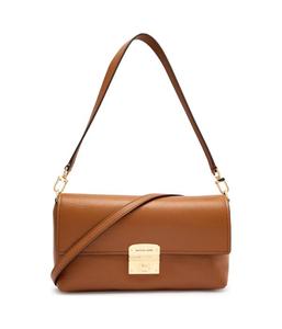 Кожаная сумка через плечо Addie Michael Kors, коричневый