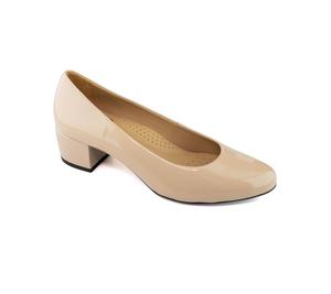 Женские туфли-лодочки Broad St 20 из натуральной кожи Marc Joseph New York, Nude soft patent