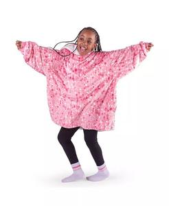 Молодежное носимое флисовое одеяло из шерпы Bare Home, розовый