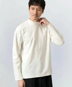 Топ с воротником-стойкой из ткани понте Простой в уходе/Не образует катышки/Быстросохнущий Avv, цвет White