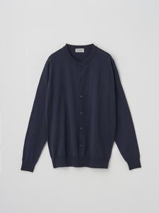 Вязаный кардиган с круглым вырезом и длинными рукавами | A4790 | 24G СОВРЕМЕННЫЙ КРОЙ