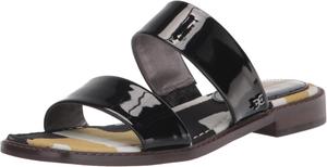 Сандалии Sam Edelman Haydee Classic оранжевые на каблуке с открытым носком и слипонами