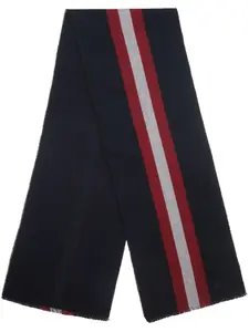 Шарф в полоску Bally, синий