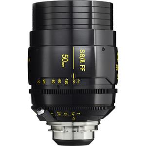 Полный кадр Cooke S8/i Plus 50 мм T1.4 с фиксированным объективом (ARRI PL, футы/метры)