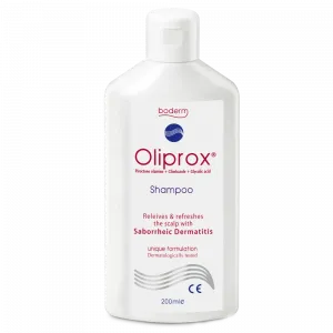 Шампунь для применения при себорейном дерматите кожи головы и тела Oliprox, 200 мл