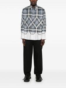 Craig Green рубашка в клетку, серый