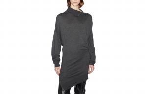 Платье с длинным рукавом женское угольно-серое ISABEL MARANT, Coal серый