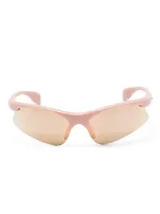 Солнцезащитные очки в байкерском стиле Gucci Eyewear, розовый