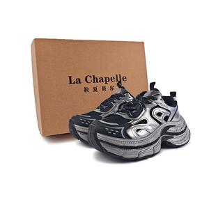 La Chapelle Платформа Black Warrior амортизация износостойкие низкие массивные кроссовки женские черные - черный, цвет Black