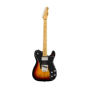 Электрогитара Squier Classic Vibe 70s Telecaster Custom, гриф из клена, 3-цветный солнечно-янтарный окрас