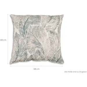 Декоративные подушки Клара комплект из 2 шт., 48x48 см Go-De, бежевый