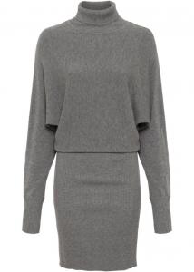 Трикотажное платье Bodyflirt, серый