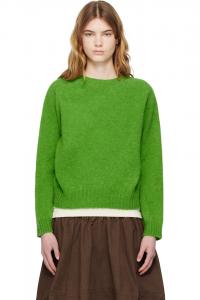 Ymc Эксклюзивный зеленый свитер Ssense с изображением реактивных самолетов