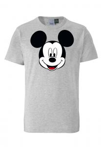 Футболка LOGOSHIRT Shirt Disney - Mickey Mouse Gesicht, серый