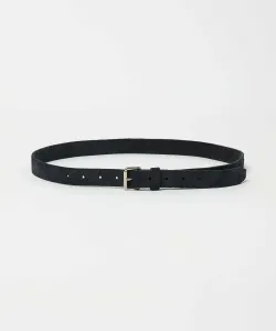 Замшевый пояс United Arrows, цвет Black