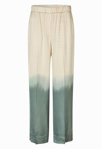 SECOND FEMALE Широкие брюки 'Avora' в цветах Cream, Emerald, Pastel Green